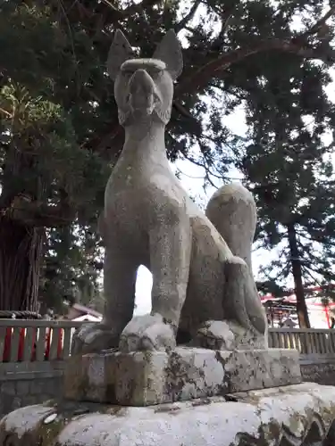 志和古稲荷神社の狛犬