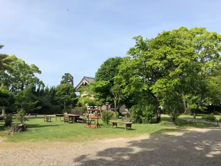 大安寺の庭園
