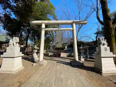大國魂神社の鳥居