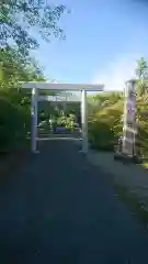 白山神社の鳥居