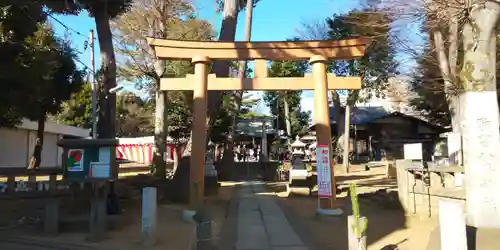 駒留八幡神社の鳥居