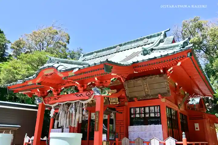海南神社の本殿・本堂