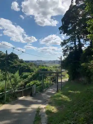 宮谷八幡神社の鳥居