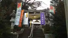 鏡石鹿嶋神社の鳥居