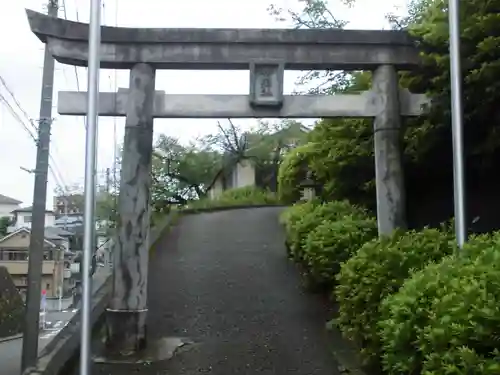 みたけ台杉山神社の鳥居