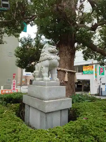 城岡神社の狛犬