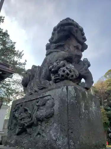 天祖神社の狛犬