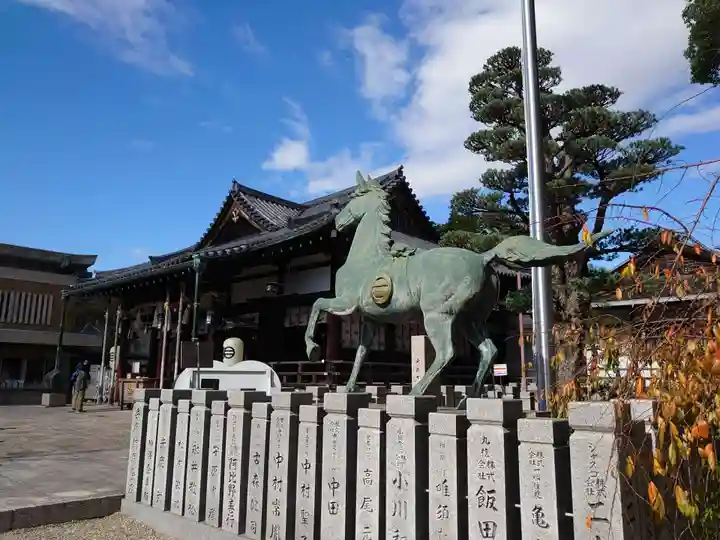 射楯兵主神社の狛犬
