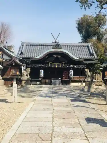 姫嶋神社の本殿・本堂