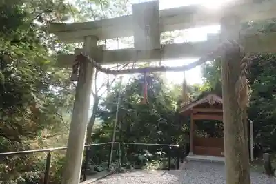 サムハラ神社 奥の宮の鳥居