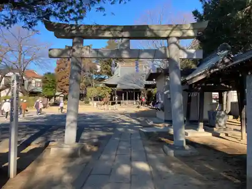 尉殿神社の鳥居