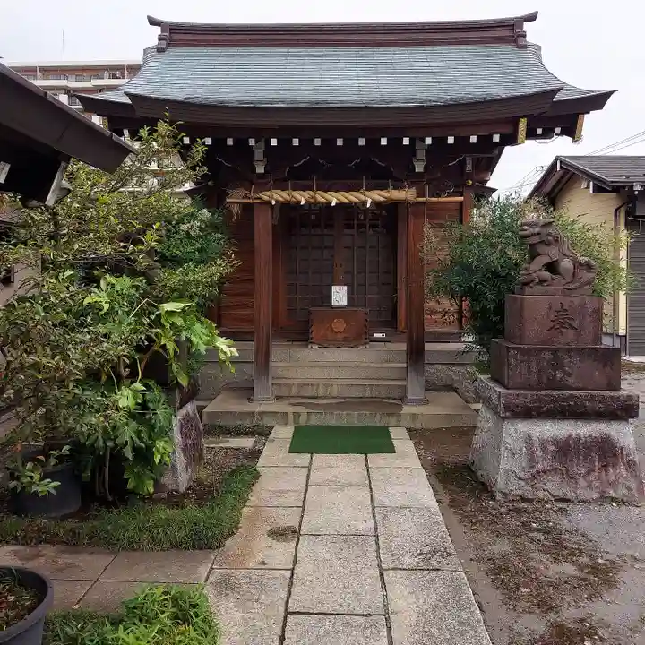 古録天神社の本殿・本堂