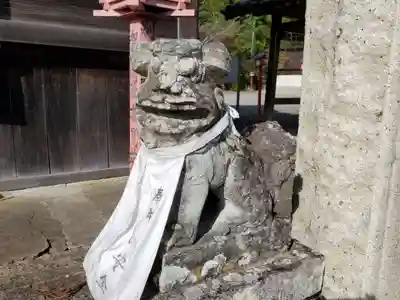 日吉神社の狛犬