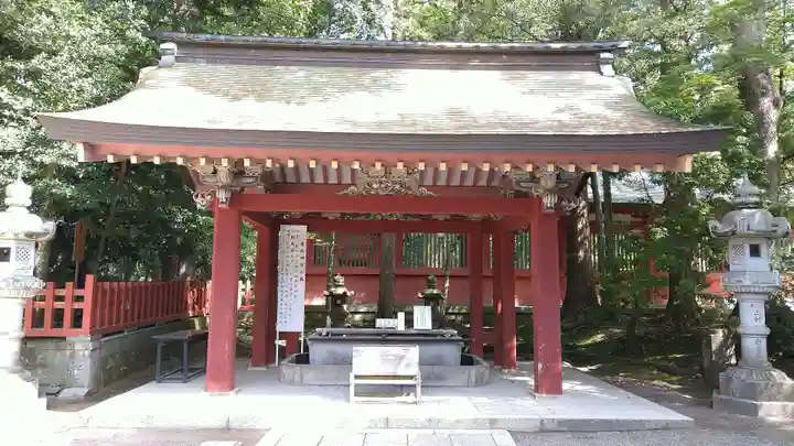 香取神宮の手水舎