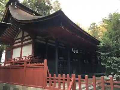大井俣窪八幡神社の本殿・本堂