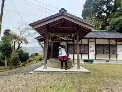 五社神社の手水舎