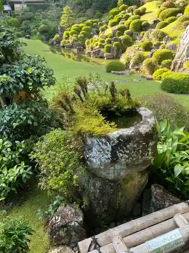 龍潭寺の庭園