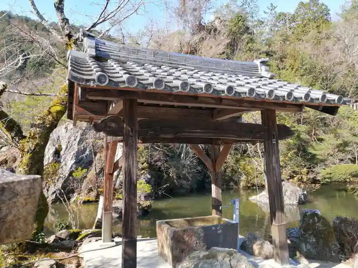 法華寺の手水舎