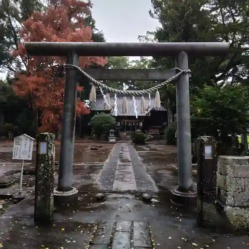 川津来宮神社の鳥居