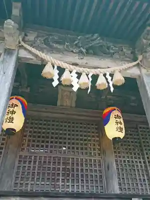 久久比神社の本殿・本堂