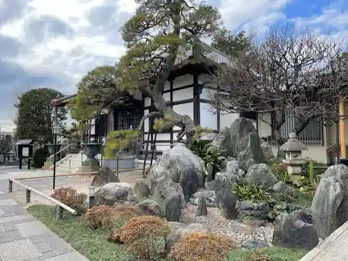 大蓮寺の庭園