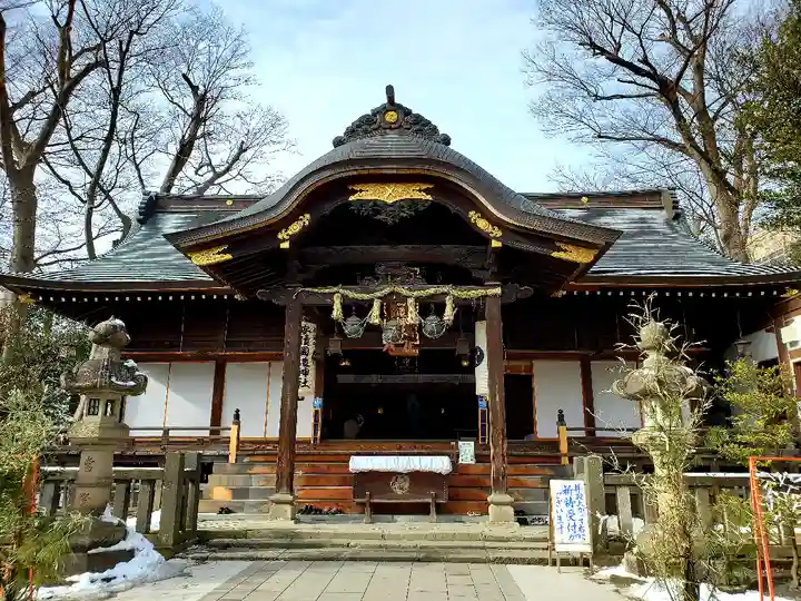 安積國造神社の本殿・本堂