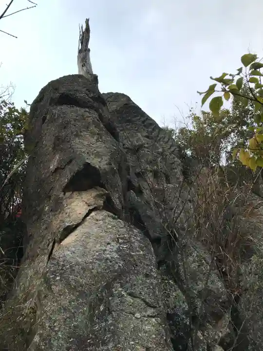出釈迦寺奥の院 捨身ヶ嶽の仏像