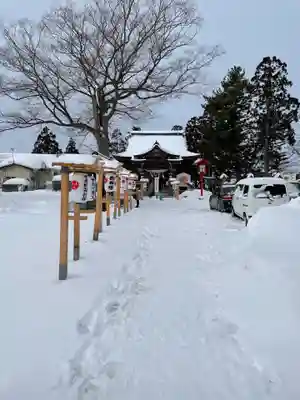 鶴田八幡宮の本殿・本堂