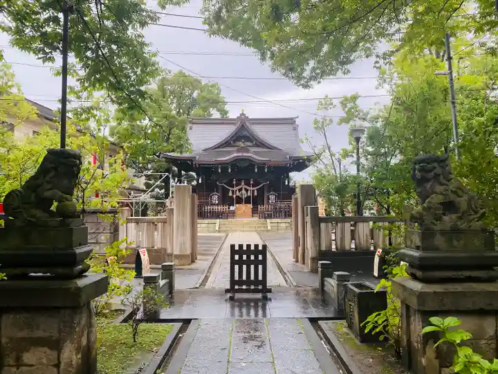 溝口神社の本殿・本堂