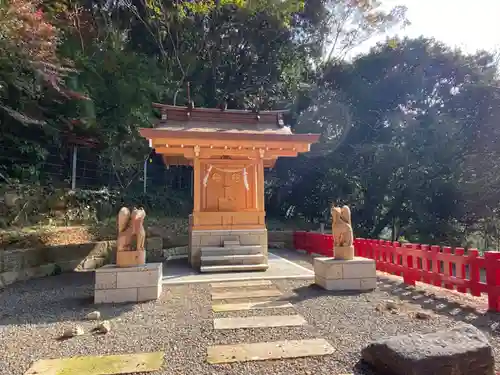 精矛神社の本殿