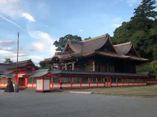 高良大社の本殿・本堂