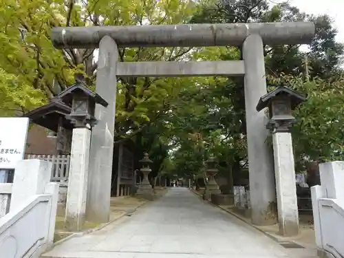 意富比神社の鳥居