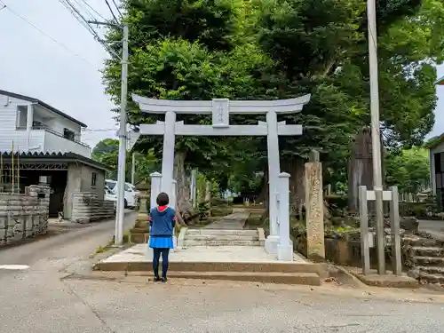 天地神社の鳥居