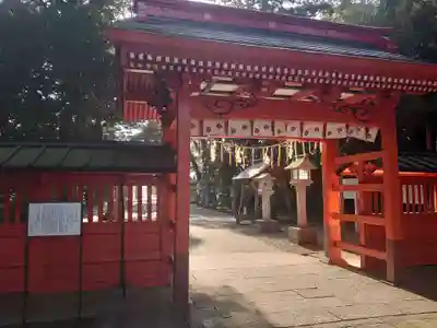 息栖神社の山門・神門