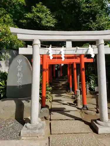 鳩森八幡神社の鳥居