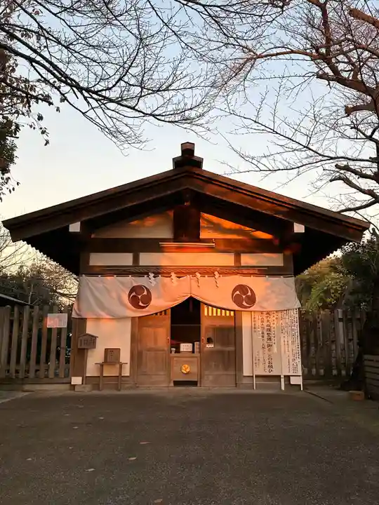 中村八幡宮の本殿・本堂