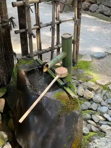 詩仙堂（丈山寺）の手水舎