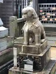 四所神社の狛犬