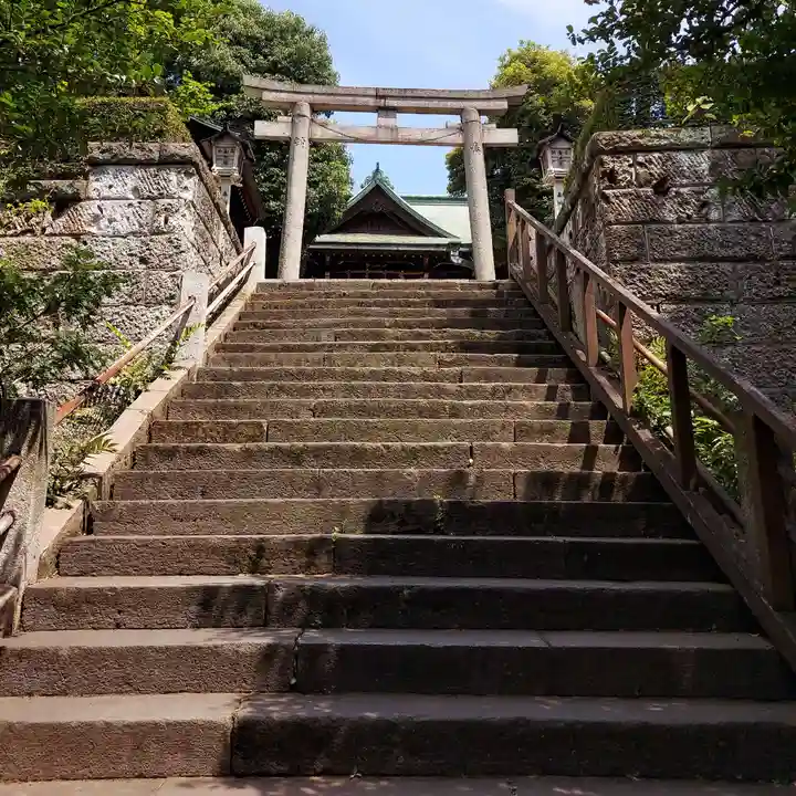 西向天神社の鳥居