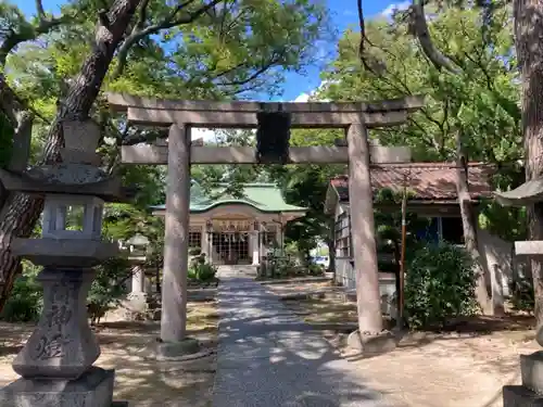 白山姫神社の鳥居