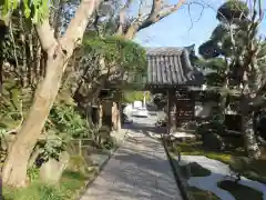 報国寺の山門