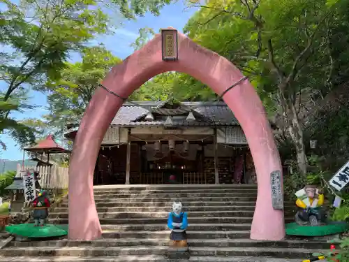 桃太郎神社の鳥居