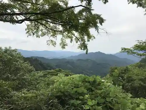 鳳来寺の景色