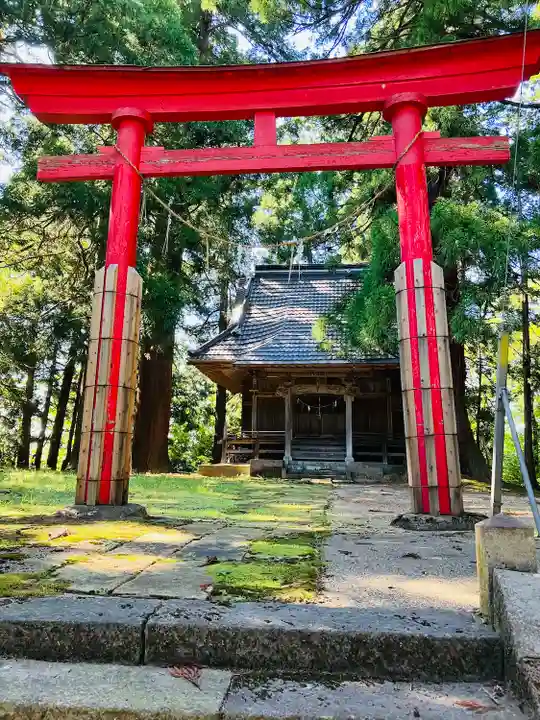 風巻神社の鳥居