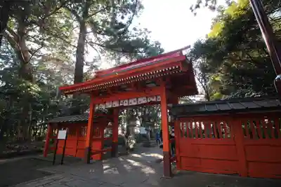 息栖神社の山門・神門