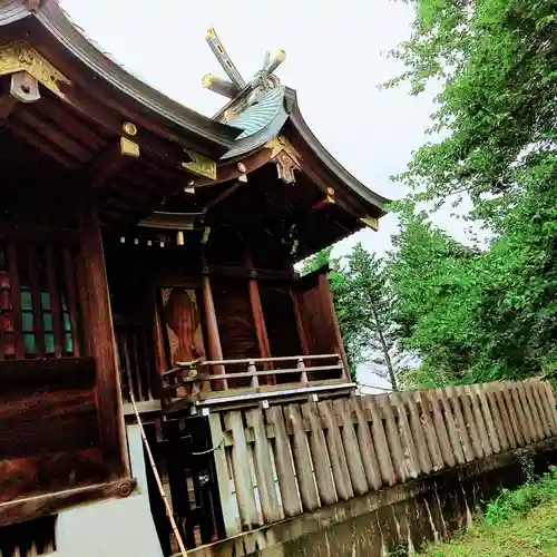 東沼神社の本殿・本堂