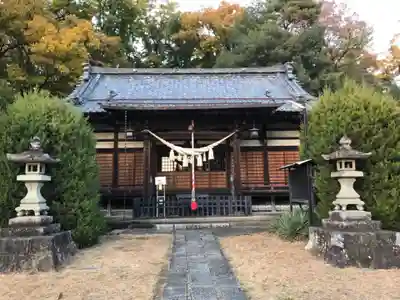 甲斐総社八幡神社の本殿・本堂