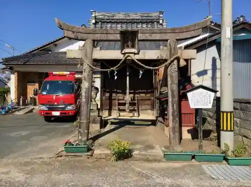 呉服神社（祇園社）の鳥居