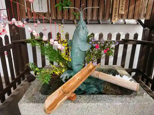 北野天満神社の手水舎