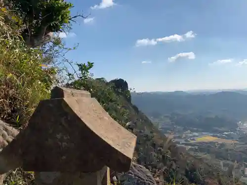 青龍権現の景色